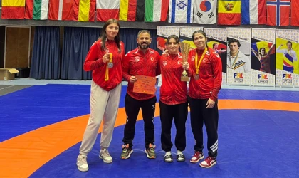 U20 Kadın Güreş Milli Takımı Romanya’da Şampiyon Oldu!