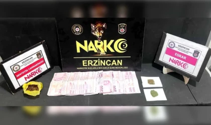 Erzincan’da Uyuşturucu Operasyonu bir kişi Tutuklandı