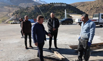 Ergan'da Çalışmalar Hız Kesmeden Sürüyor