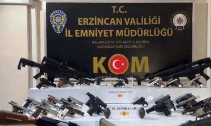 Erzincan Merkezli 35 İl'de Silah Ticareti Operasyonu