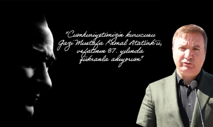 Vali Aydoğdu; "vefatının 87. yılında şükranla anıyorum"