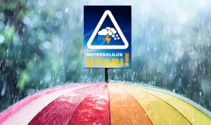 Erzincan Merkez ve Güney Kesimlerinde Kuvvetli Yağış Uyarısı