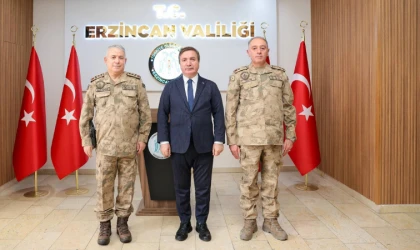 Orgeneral Kurtoğlu’ndan Vali Aydoğdu’ya Ziyaret