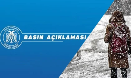 Erzincan Valiliği’nden “Okullar Tatil” İddialarına Yalanlama