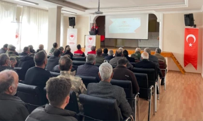 Kemaliye’de B-Reçete Sistemi Üreticilere Anlatıldı