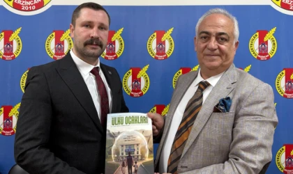 Ülkü Ocakları’ndan Erzincan Gazeteciler Cemiyeti’ne Ziyaret