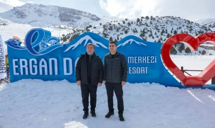 Vali Aydoğdu, Tunceli Valisi Aygöl’ü Ergan Dağı’nda Ağırladı