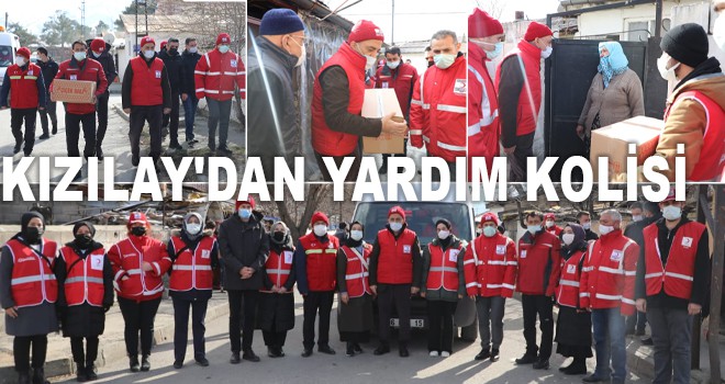 KIZILAY'DAN YARDIM KOLİSİ