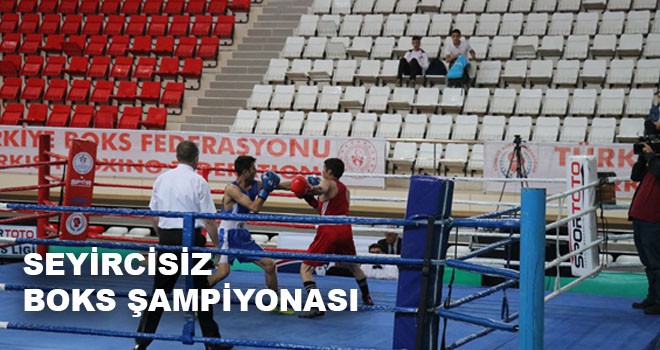 SEYİRCİSİZ BOKS ŞAMPİYONASI
