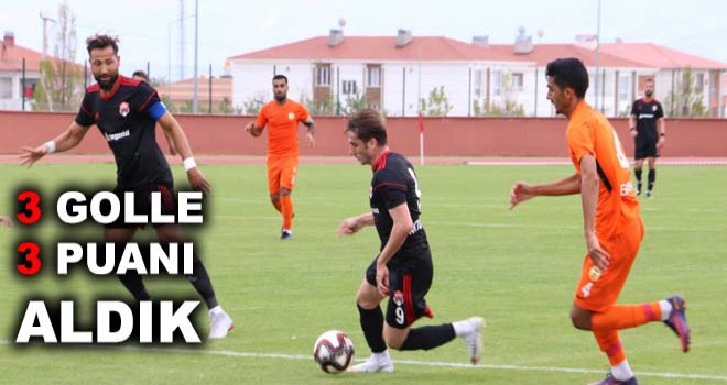 3 GOLLE 3 PUANI ALDIK