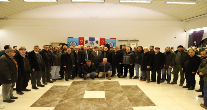 BAŞKAN AKSUN'DAN ULALAR'DA İSTİŞARE TOPLANTISI