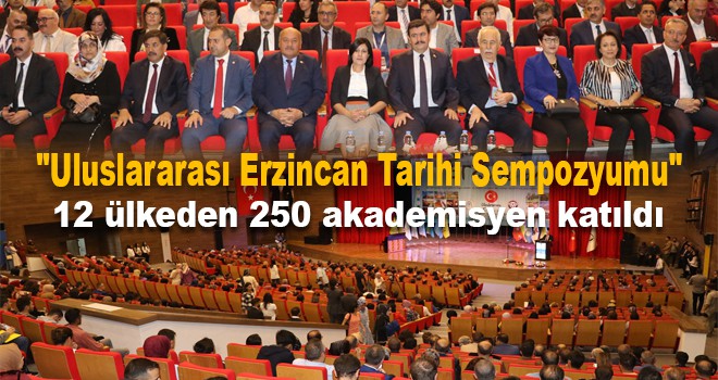 "Uluslararası Erzincan Tarihi Sempozyumu"
