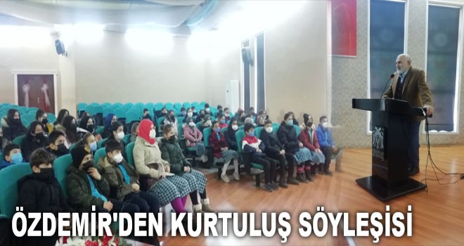 ÖZDEMİR'DEN KURTULUŞ SÖYLEŞİSİ