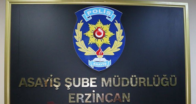 ERZİNCAN POLİSİNİN BÜYÜK BAŞARISI