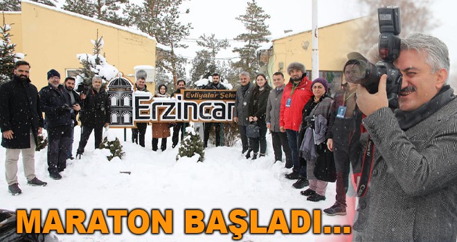 MARATON BAŞLADI.